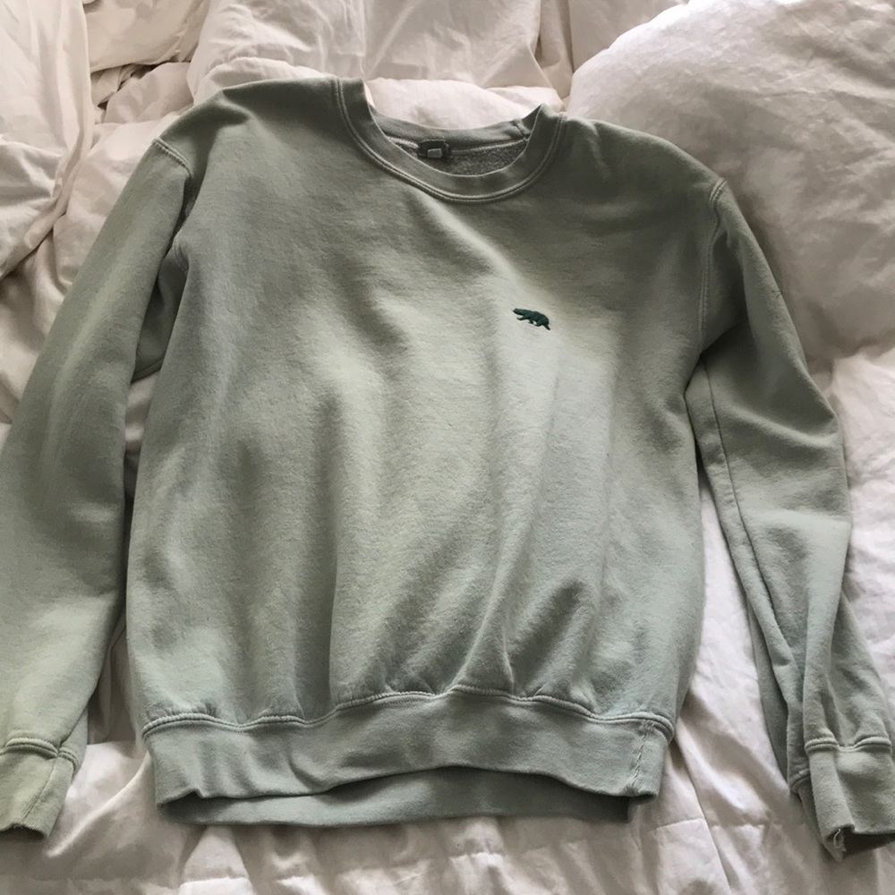 Brandy Melville Green Crewneck